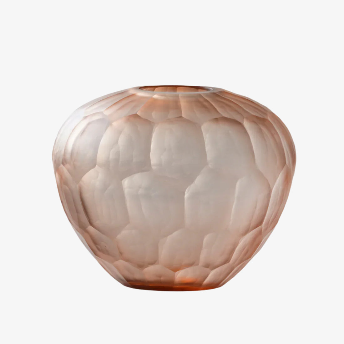 Bonita Hand Cut Glass Vessel - Small