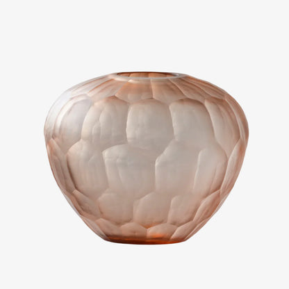 Bonita Hand Cut Glass Vessel - Small