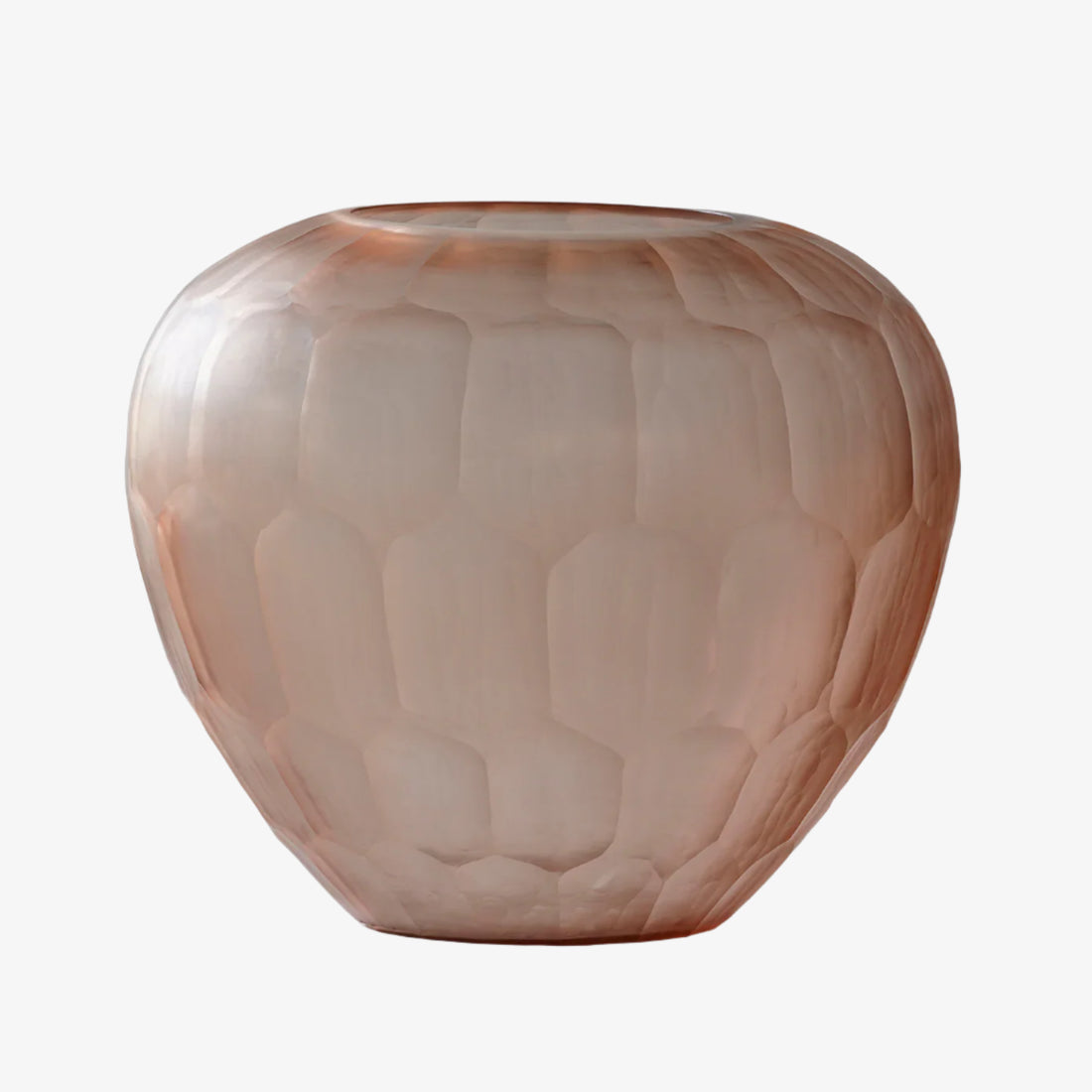 Bonita Hand Cut Glass Vessel - Large