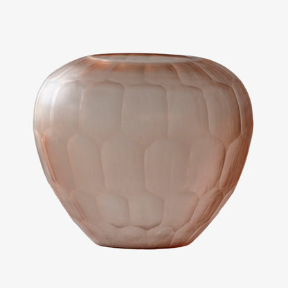 Bonita Hand Cut Glass Vessel - Large