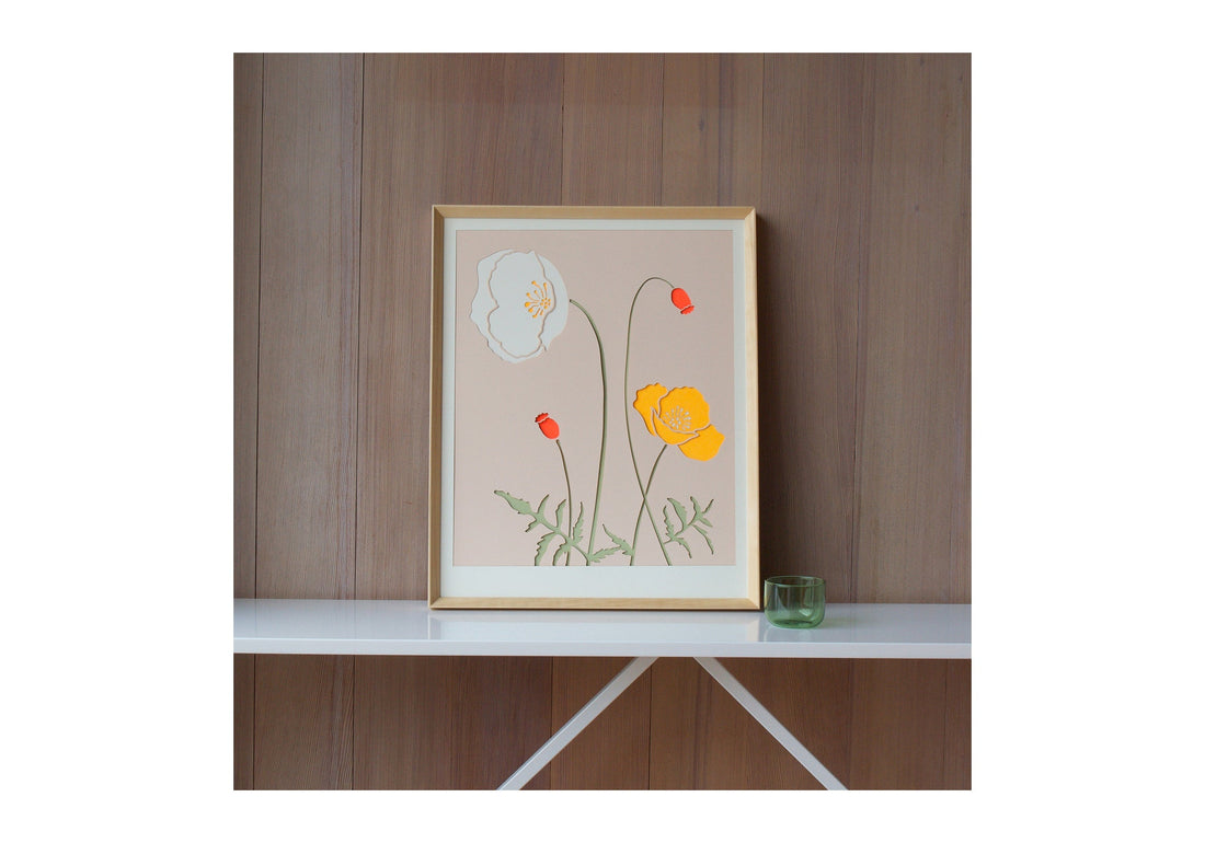 Orange Iceland Poppy 18&