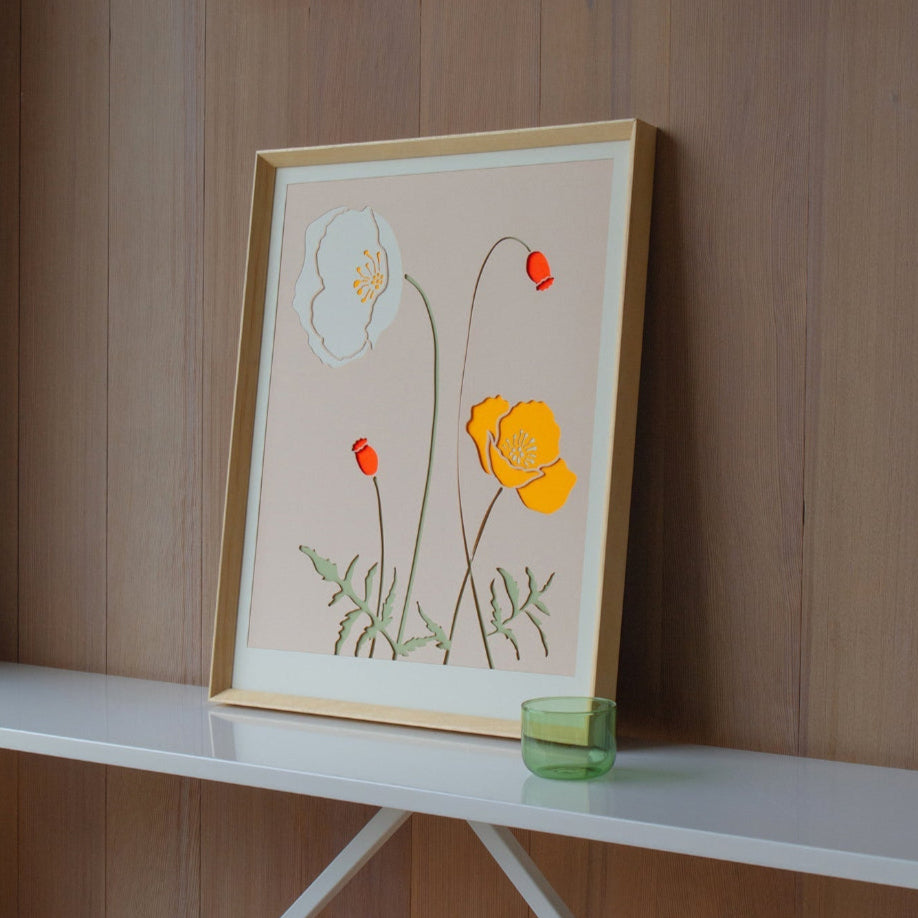 Orange Iceland Poppy