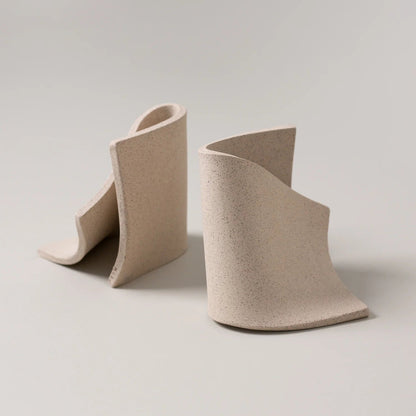 Serra Bookends - Sand