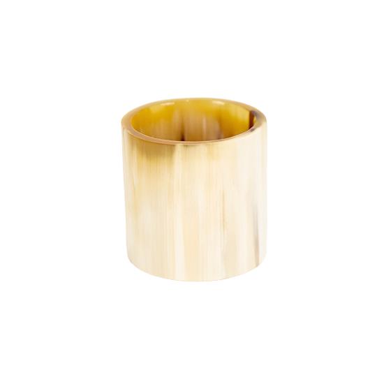 Blonde Horn Napkin Rings Set of 6