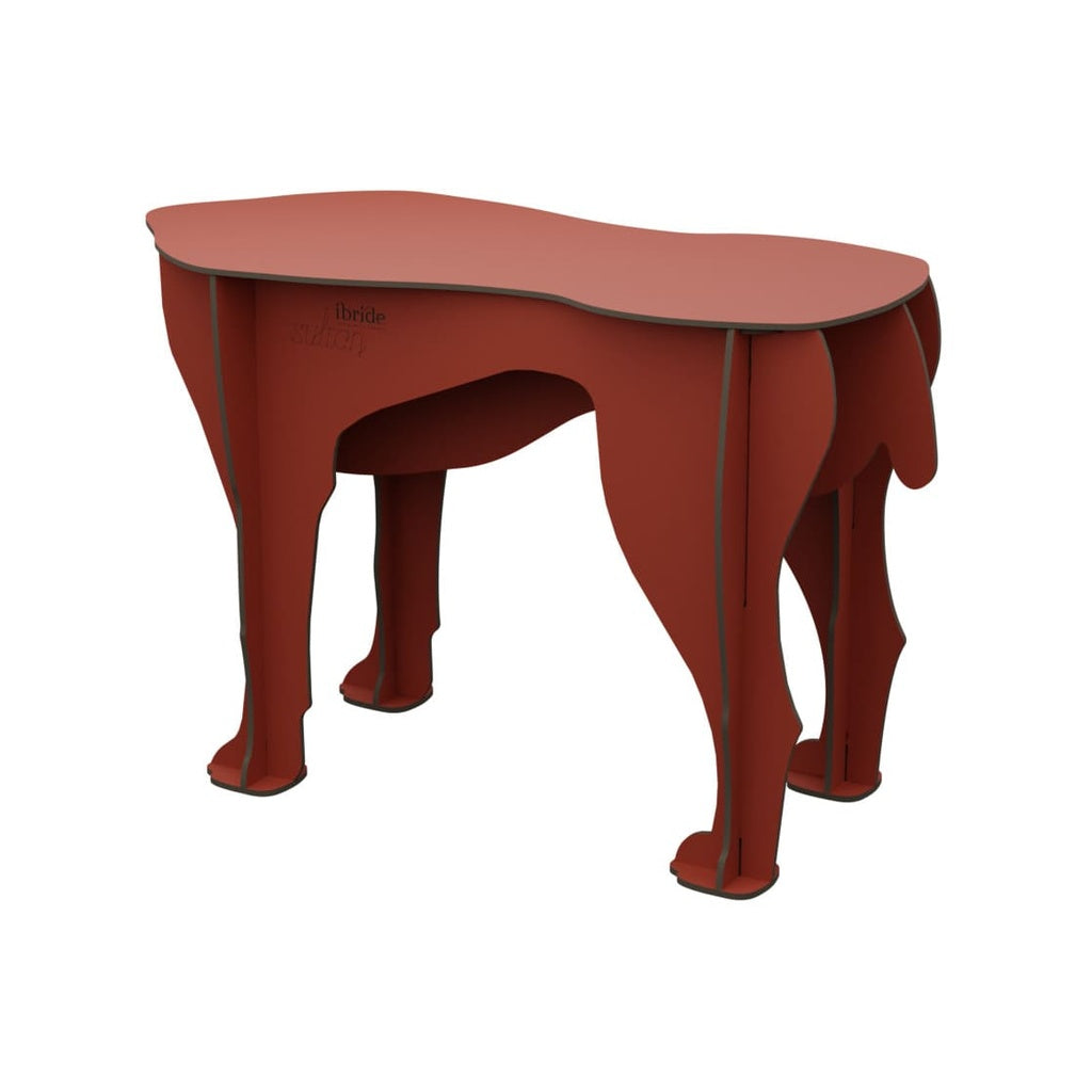 Sultan Dog Stool - Terracotta Matte