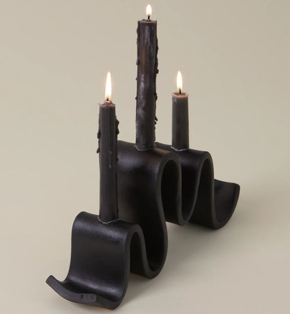 Wyat Candelabra - Black